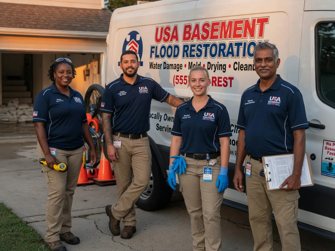 Basement Flood Cleanup company in Snover, MI